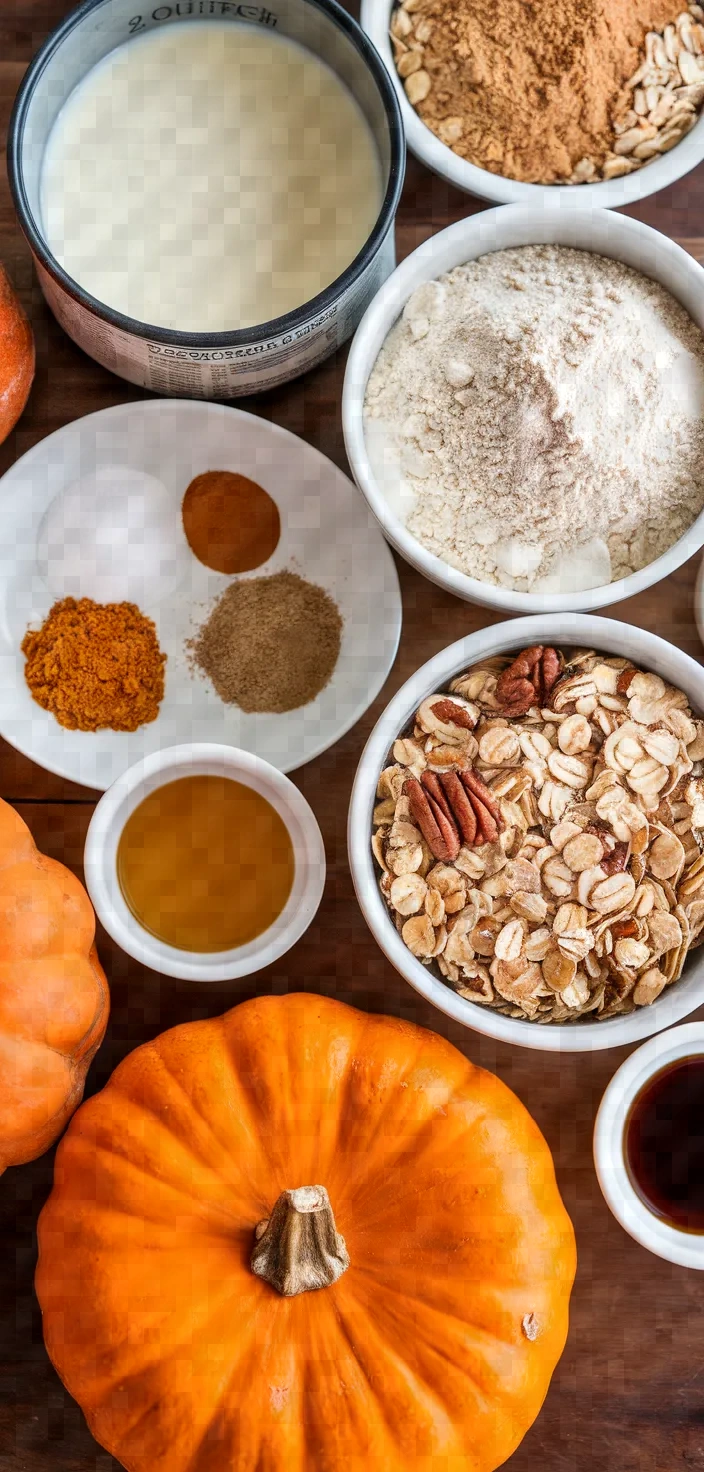 Ingredients photo for Pumpkin Pie Crisp Recipe