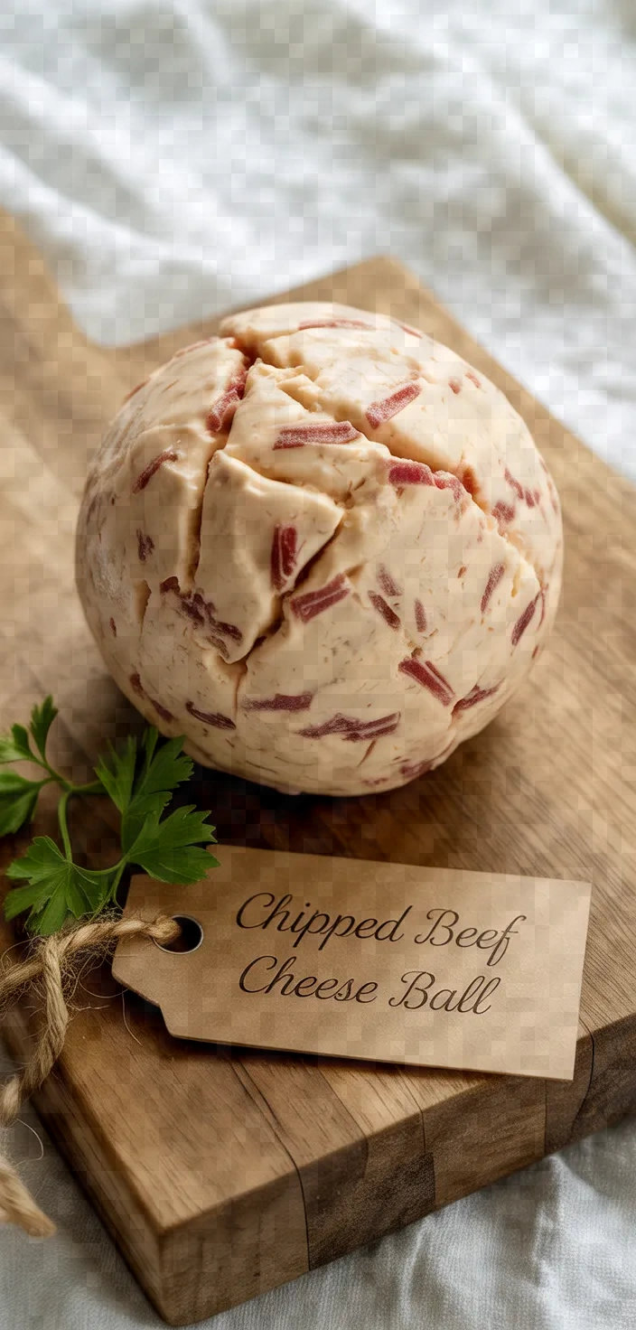 Chipped Beef Cheese Ball Recipe