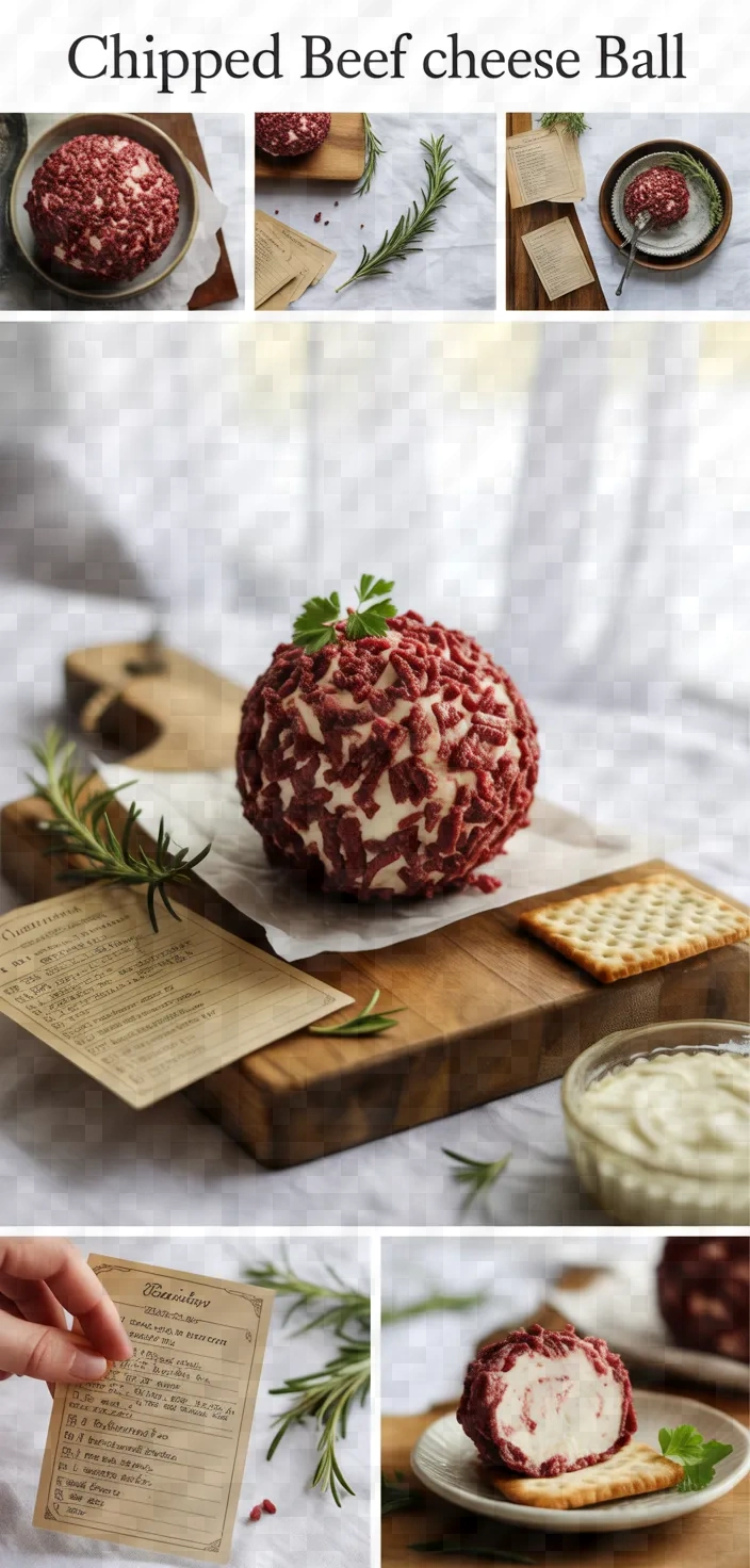 A photo of Chipped Beef Cheese Ball Recipe