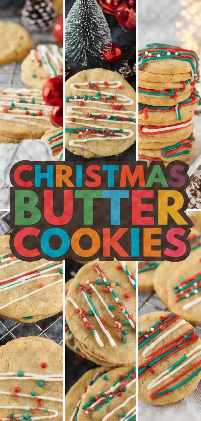 A photo of Christmas Butter Cookies Recipe