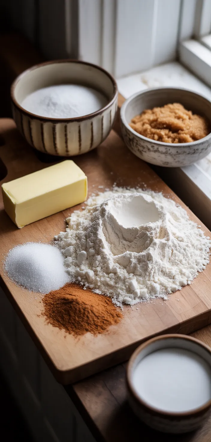 Ingredients photo for Coffee Cake Cookies Recipe