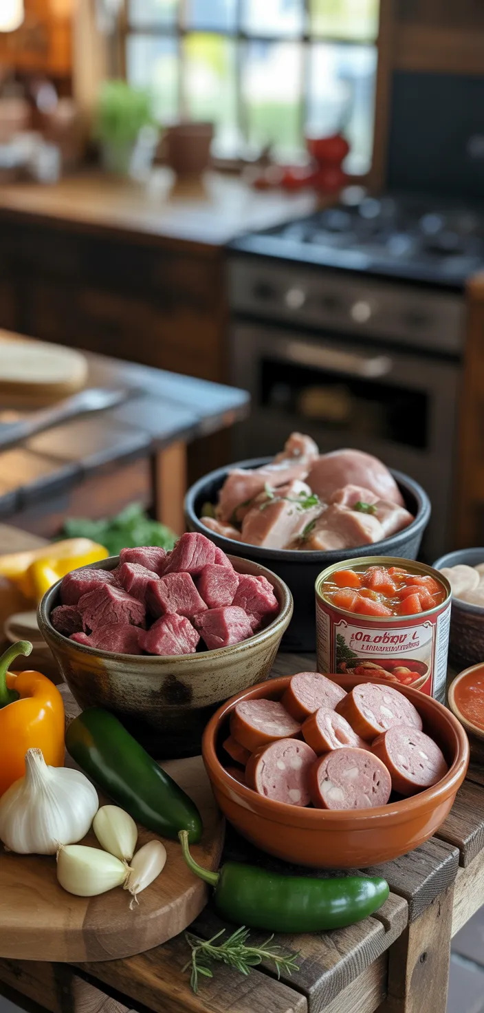 Ingredients photo for Cowboy Stew Recipe
