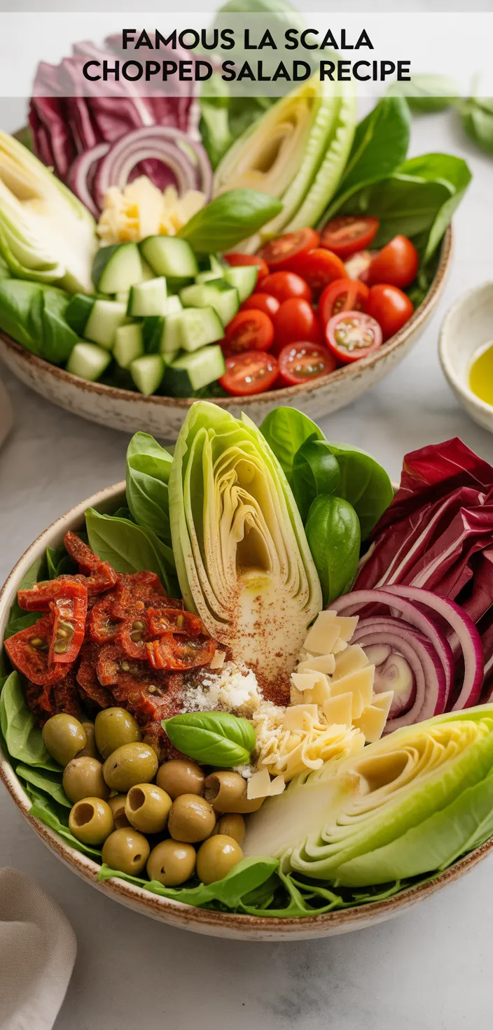 Ingredients photo for Famous La Scala Chopped Salad Recipe