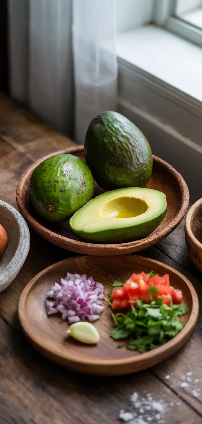 Ingredients photo for The Most Authentic Mexican Guacamole Recipe