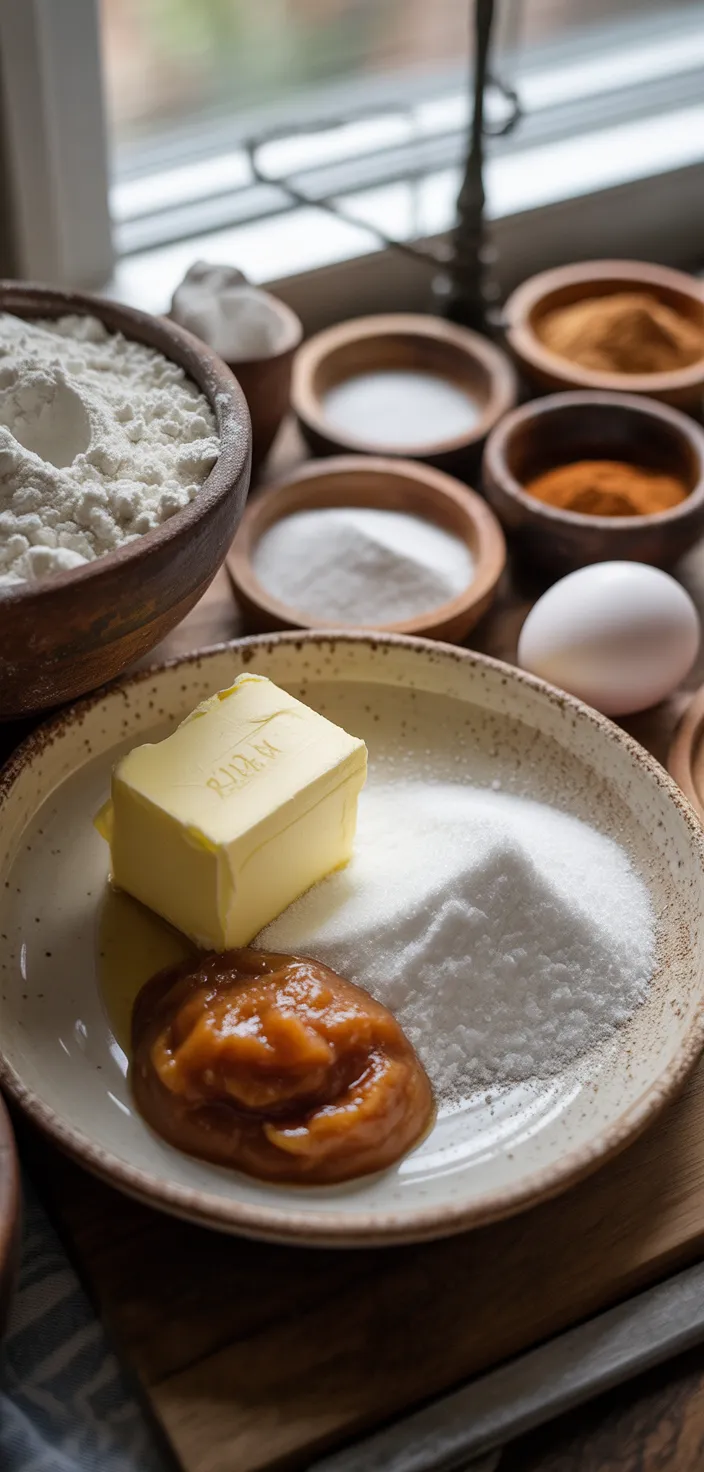 Ingredients photo for Apple Butter Cookie Recipe