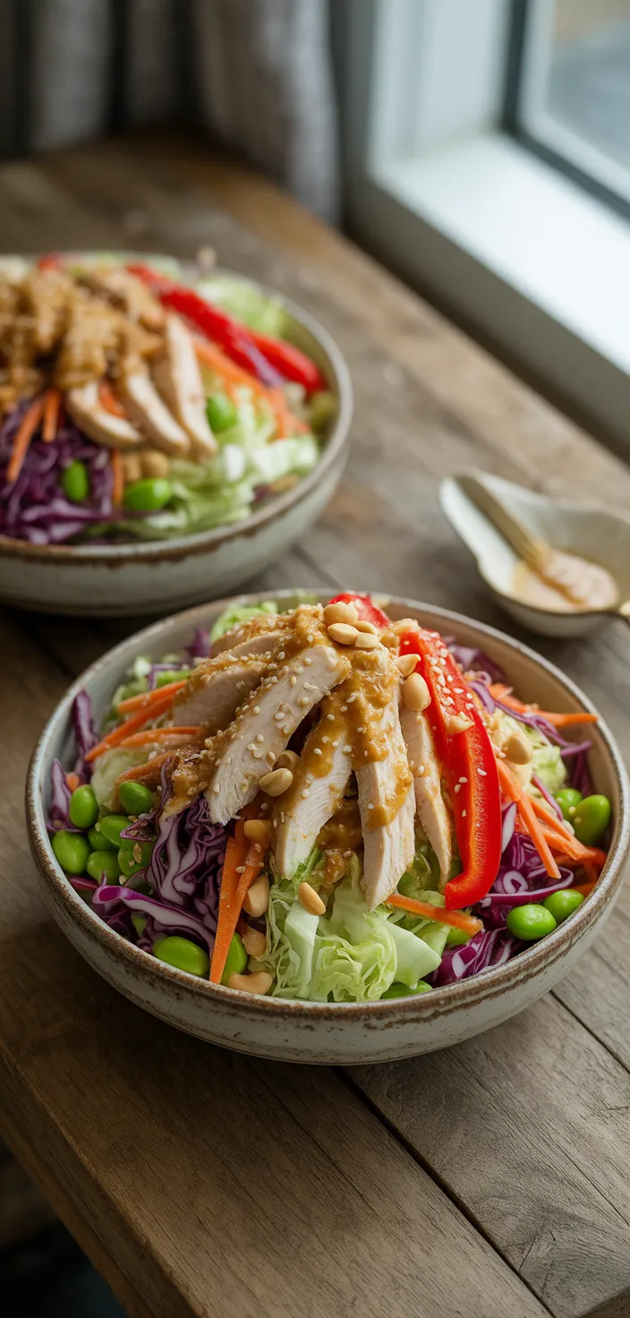 Ingredients photo for Asian Chicken Crunch Salad Recipe