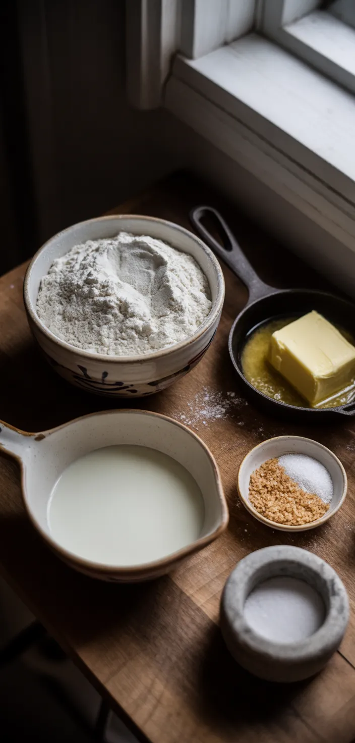 Ingredients photo for Best English Muffin Bread Recipe