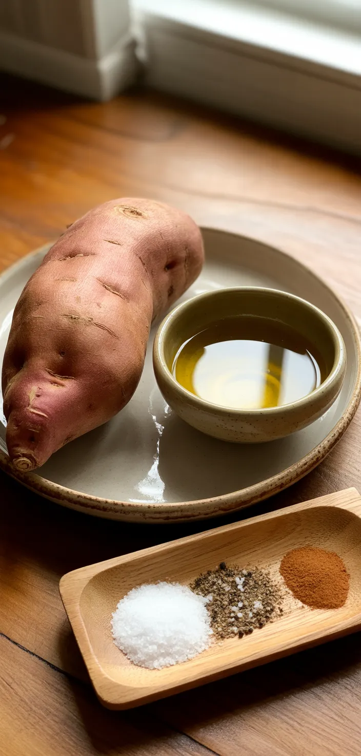 Ingredients photo for Perfectly Baked Sweet Potato (How To Bake Sweet Potatoes) Recipe