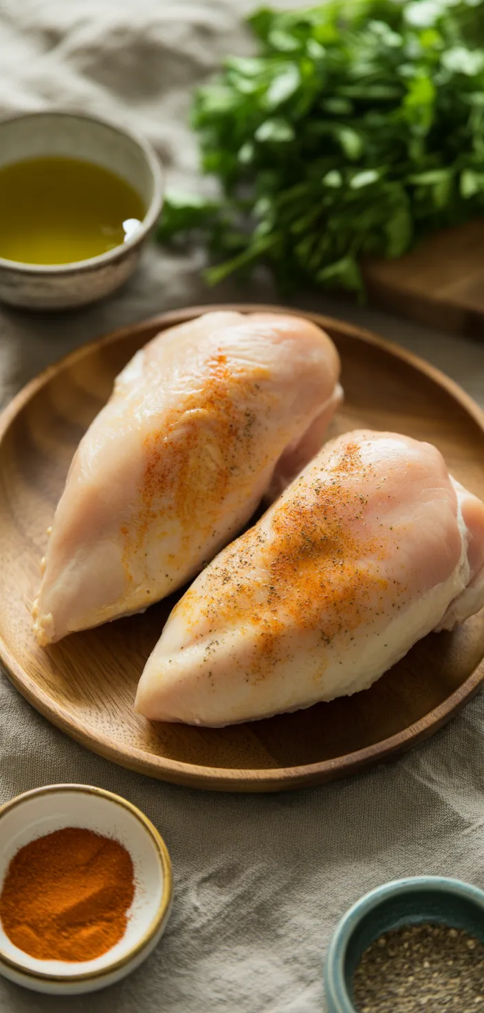 Ingredients photo for Best Baked Chicken Breast – So Easy, So Juicy, And All Recipe
