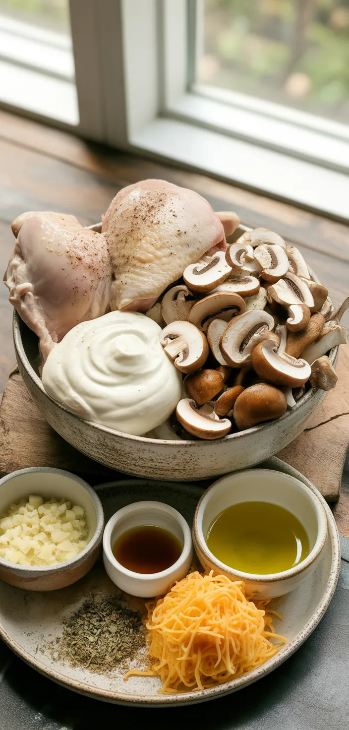 Ingredients photo for Chicken Gloria Recipe