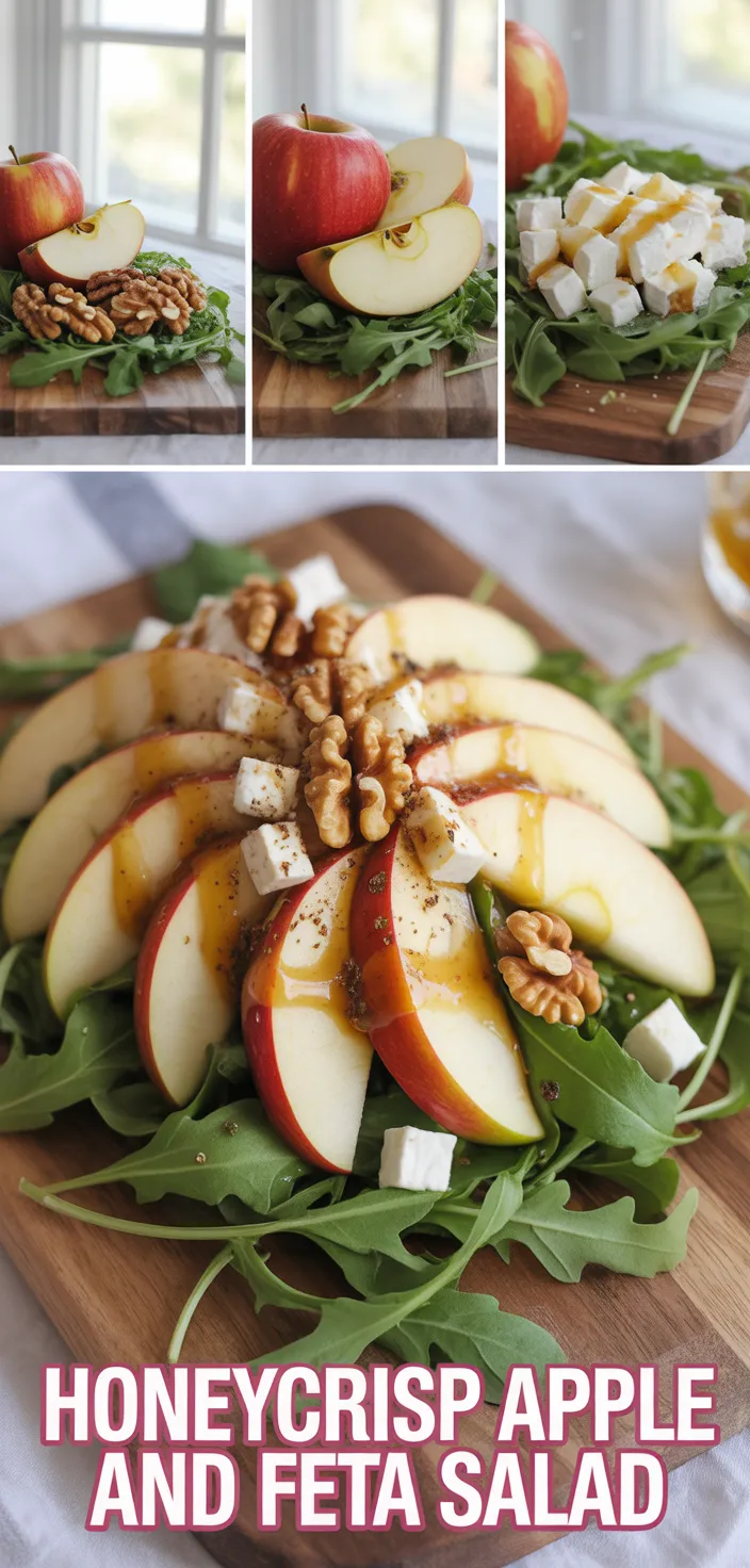 A photo of Honeycrisp Apple And Feta Salad Recipe