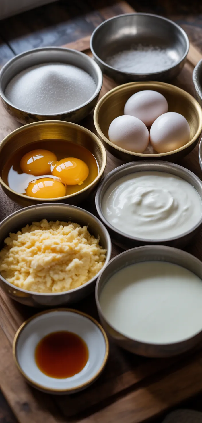Ingredients photo for FRENCH ANTILLES COCONUT FLAN (FLAN COCO) Recipe