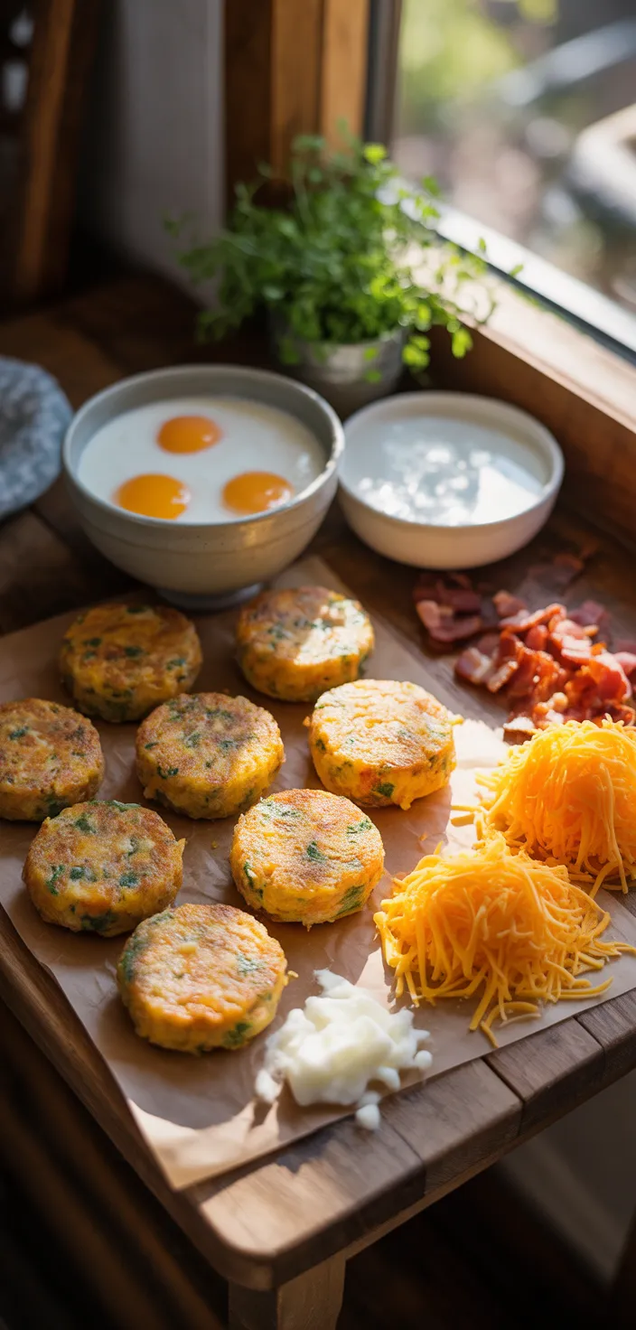 Ingredients photo for Hash Brown Egg Casserole Recipe