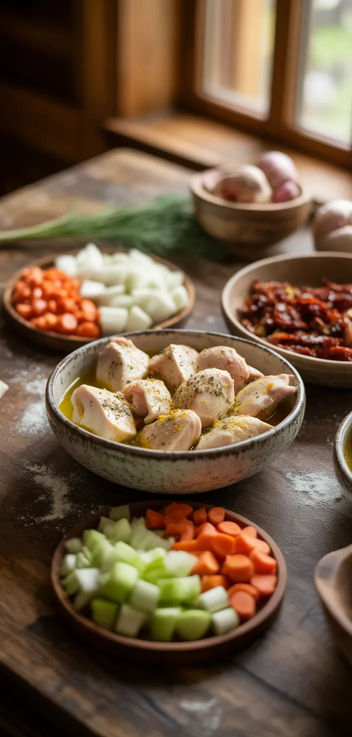 Ingredients photo for Marry Me Chicken Soup Recipe
