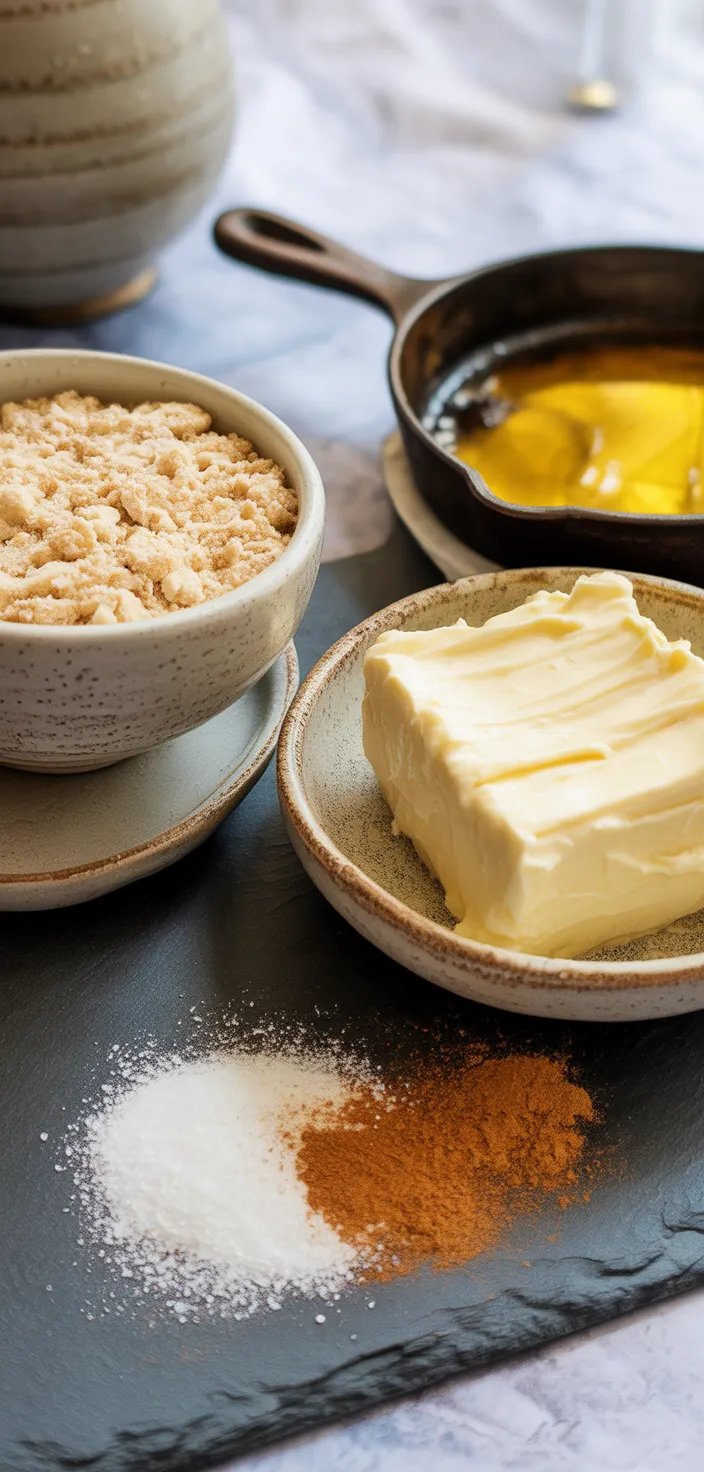 Ingredients photo for No Bake Keto Churro Cheesecake Bars Recipe