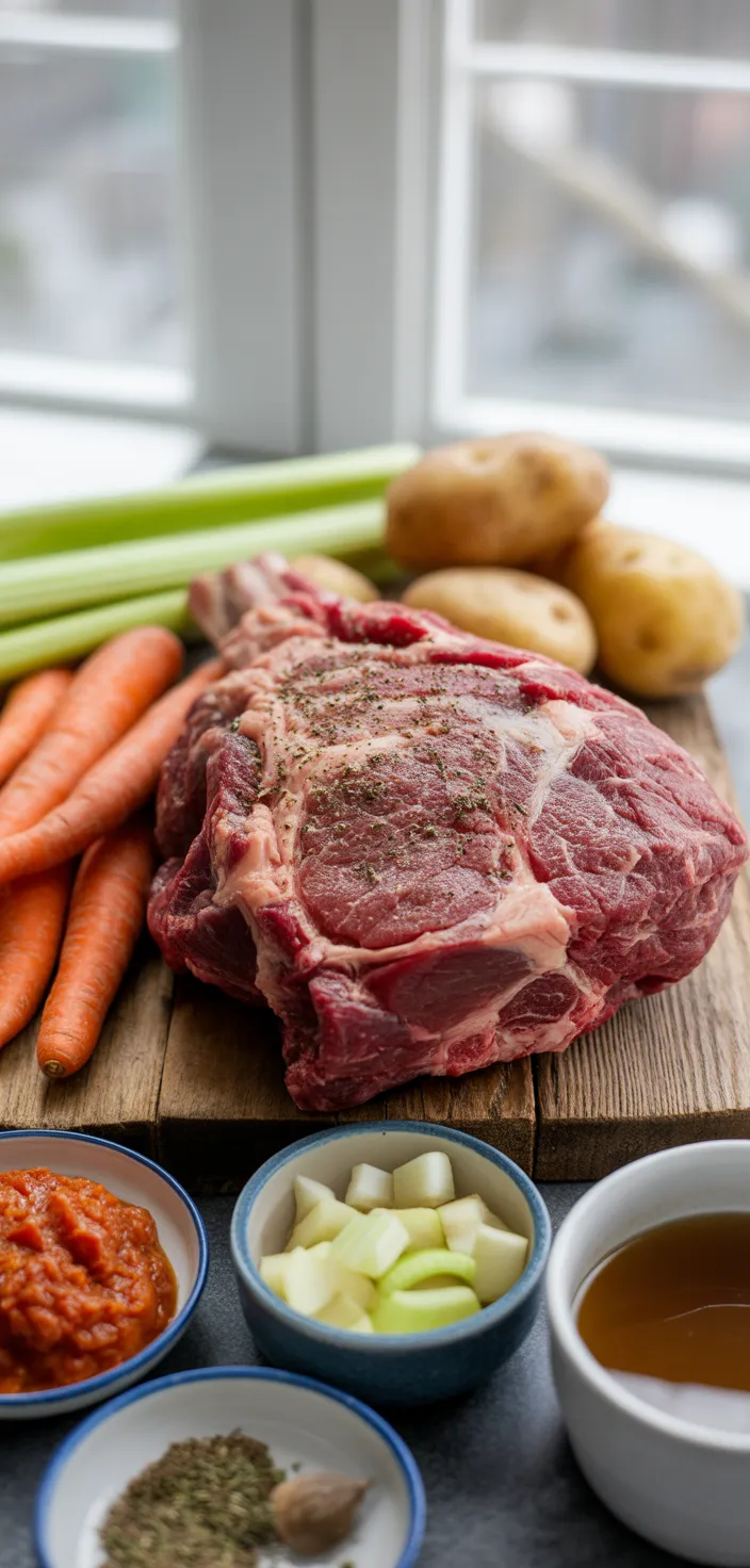 Ingredients photo for Best Easy Instant Pot Pot Roast Recipe