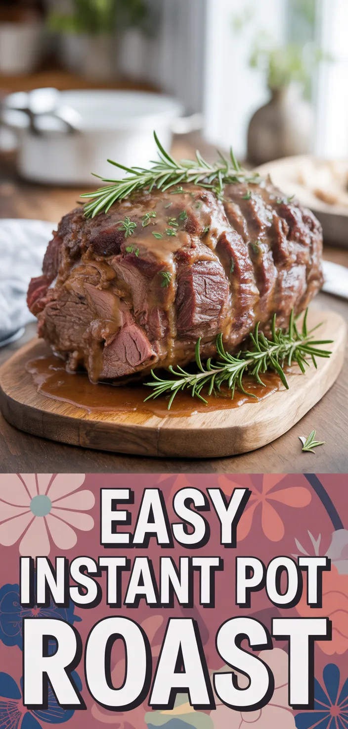 A photo of Best Easy Instant Pot Pot Roast Recipe