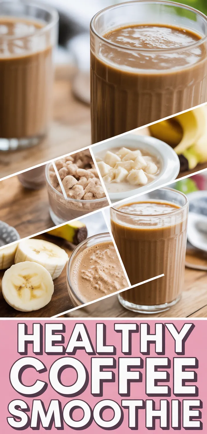 A photo of Healthy Coffee Smoothie Recipe