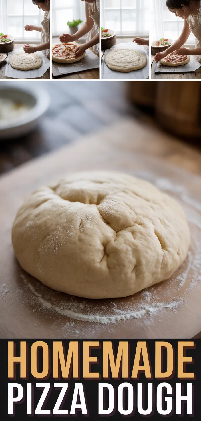 A photo of Homemade Pizza Dough Recipe