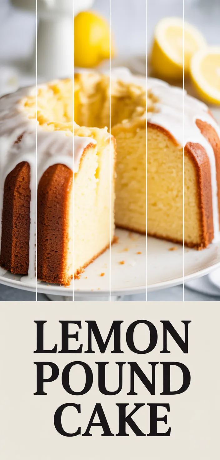 A photo of Lemon Pound Cake Recipe