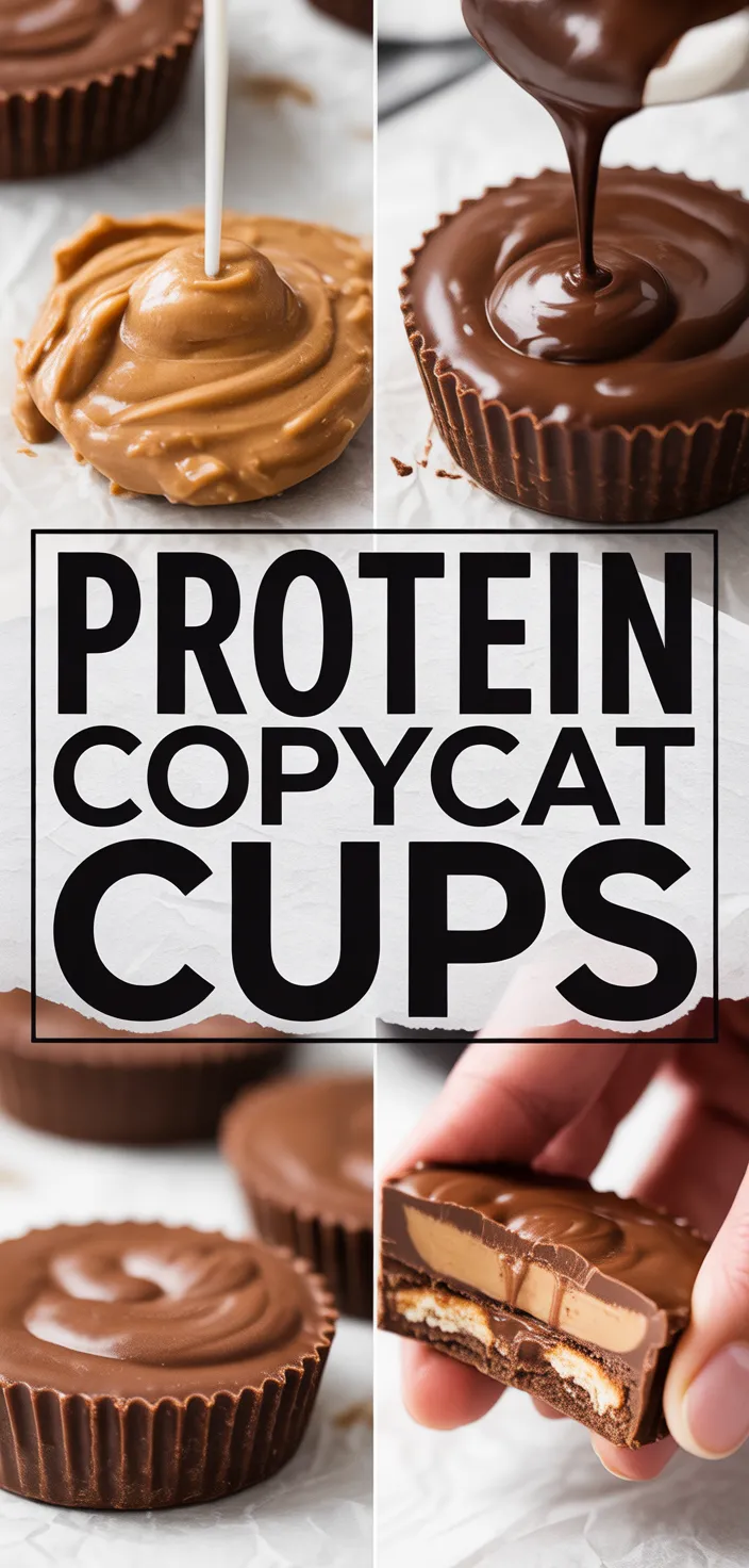 A photo of Protein Copycat Reese's Cups Recipe