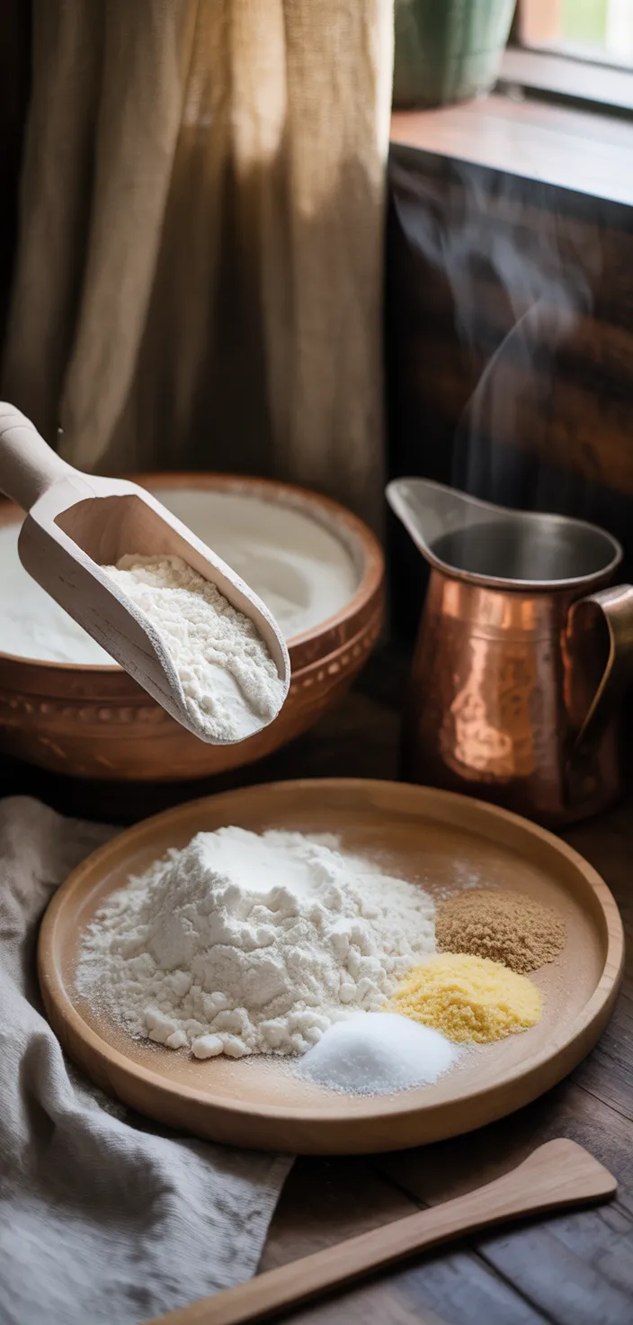 Ingredients photo for Easy Homemade Naan Bread Recipe