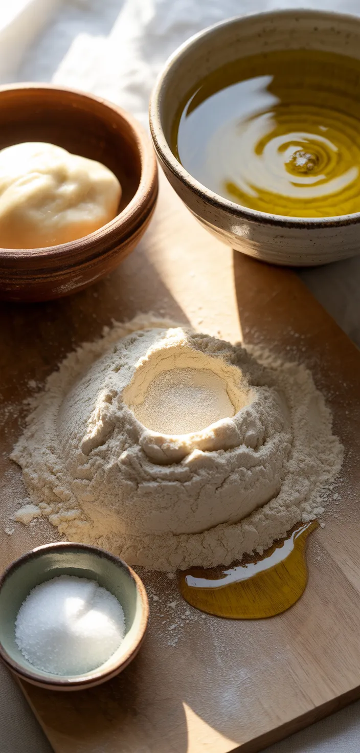 Ingredients photo for Homemade Pizza Dough Recipe