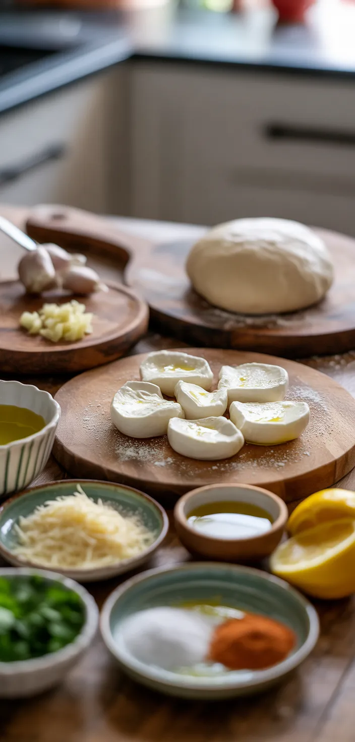 Ingredients photo for Lemon Pizza Recipe