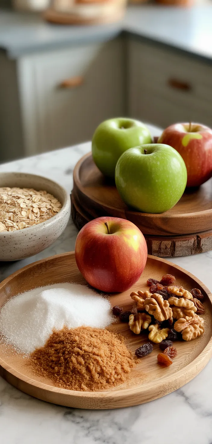 Ingredients photo for Air Fryer Apples Recipe