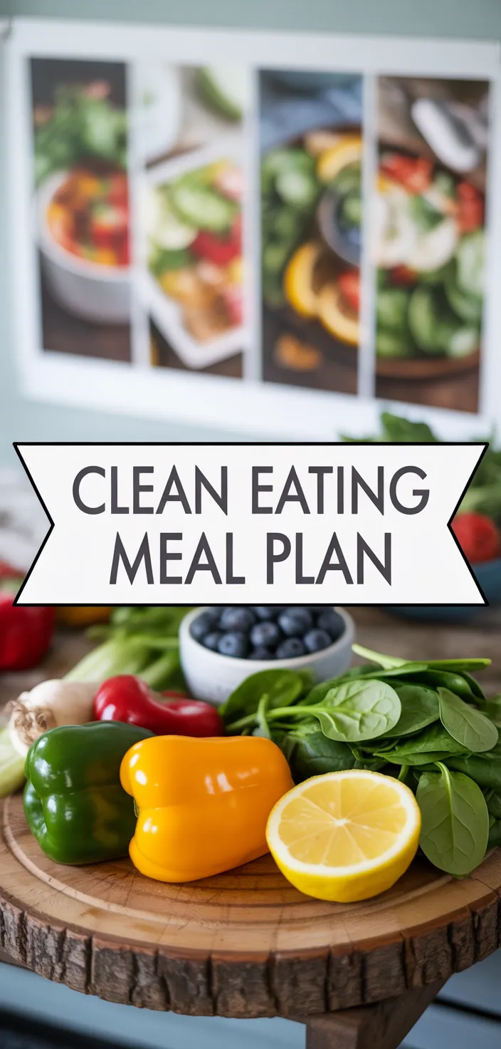 A photo of Healthy Weekly Meal Plan For Clean Eating Recipe