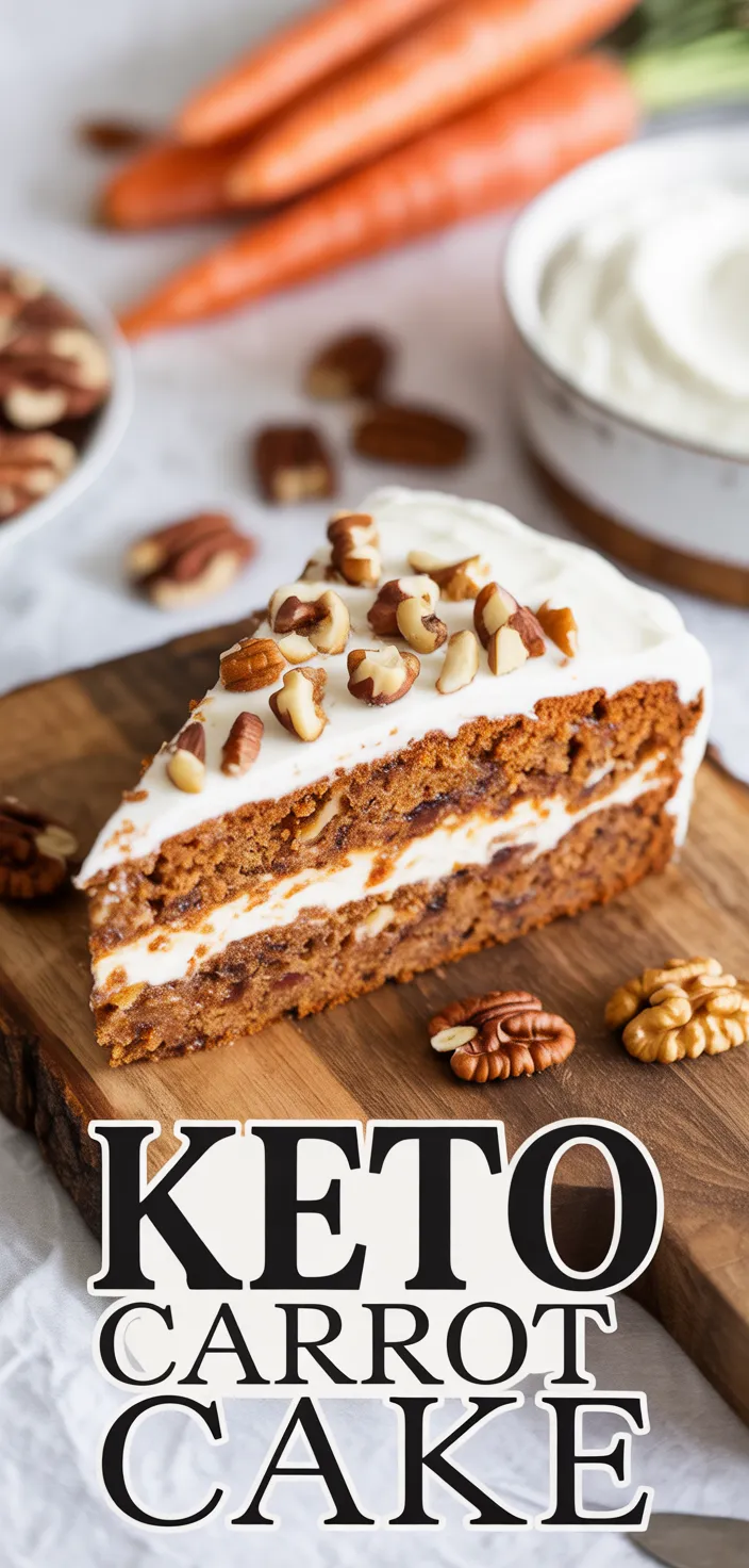A photo of Keto Carrot Cake Recipe