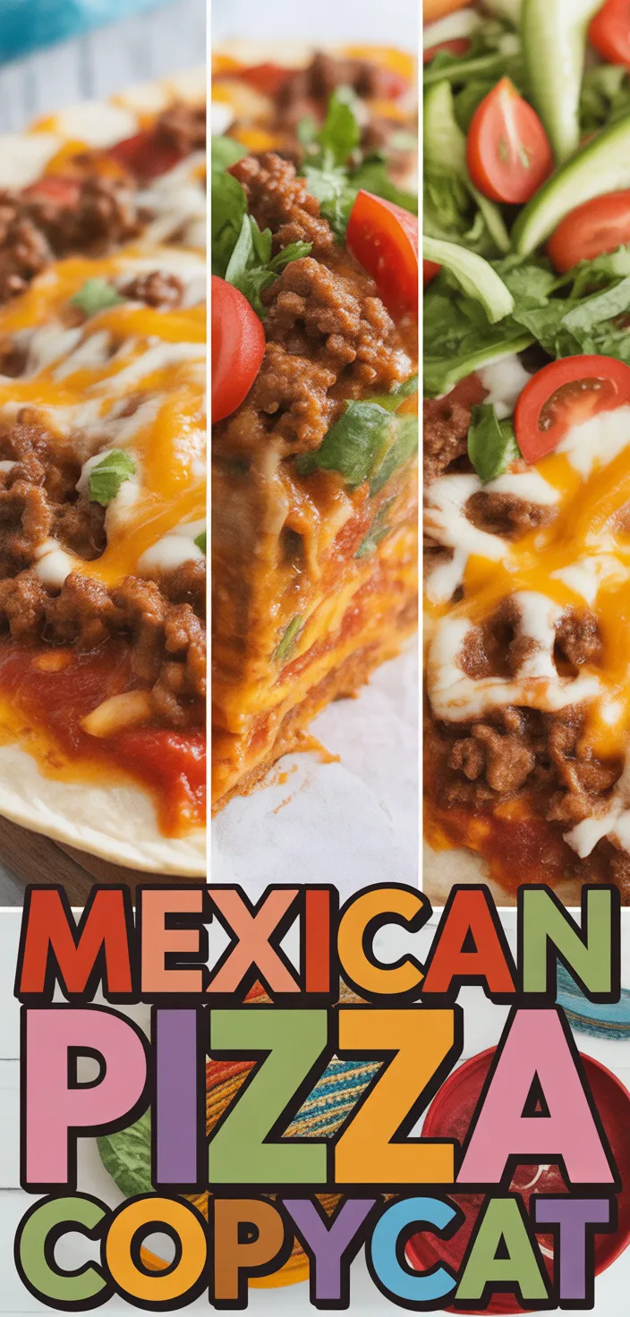A photo of Mexican Pizza (Taco Bell Copycat Recipe)