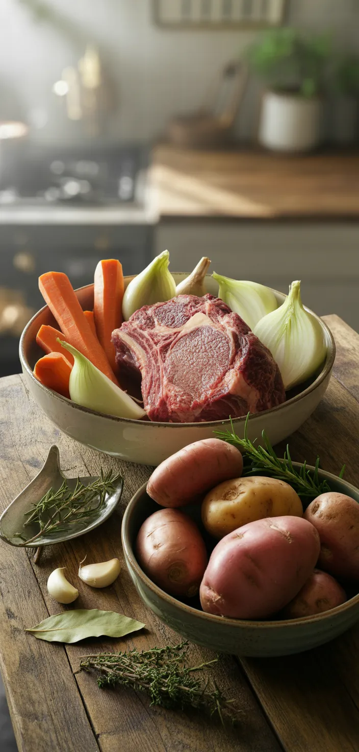 Ingredients photo for Pot Roast In Instant Pot Recipe