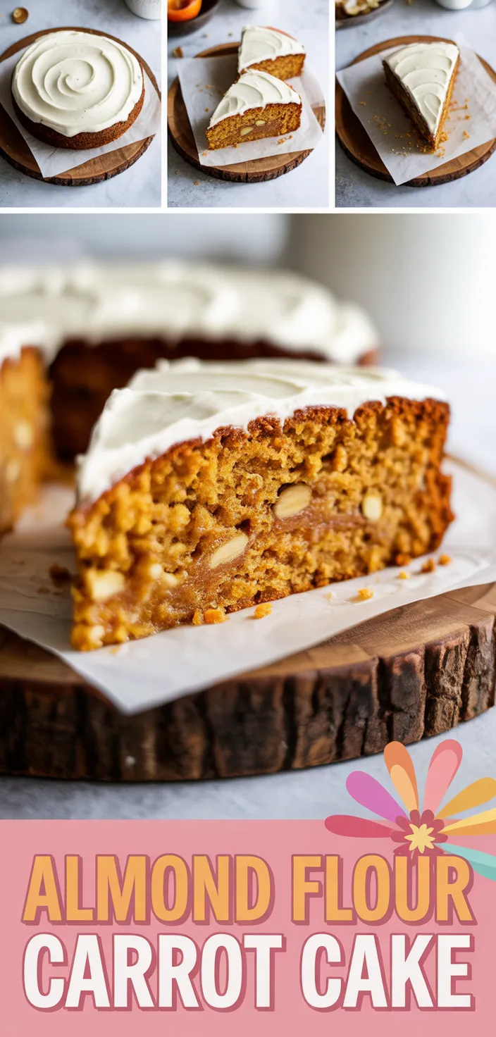 A photo of Almond Flour Carrot Cake Recipe