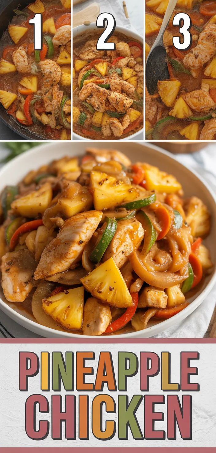 A photo of Pineapple Chicken Recipe