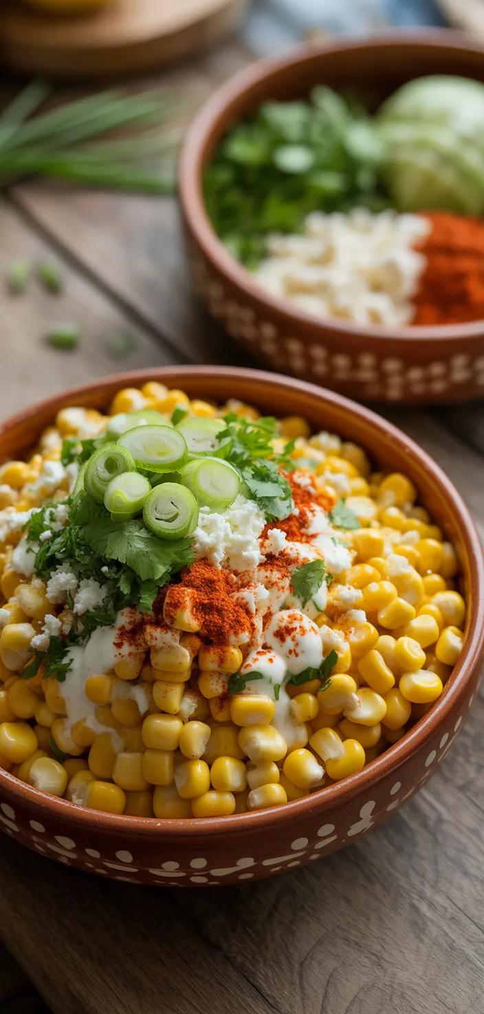 Ingredients photo for Elote Corn Salad (Made With Fresh, Frozen Or Canned Corn!) Recipe