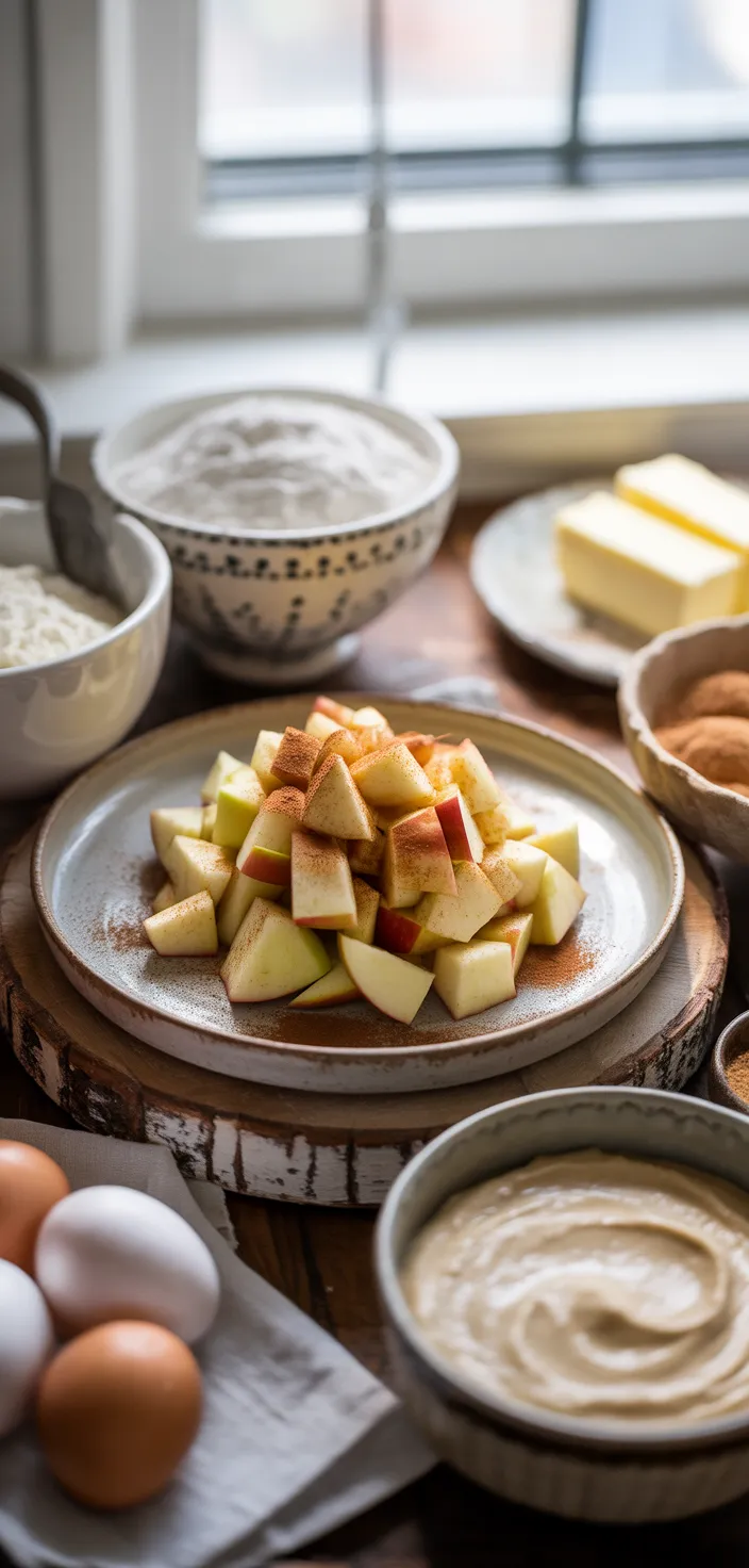 Ingredients photo for Apple Pie Cupcakes Recipe