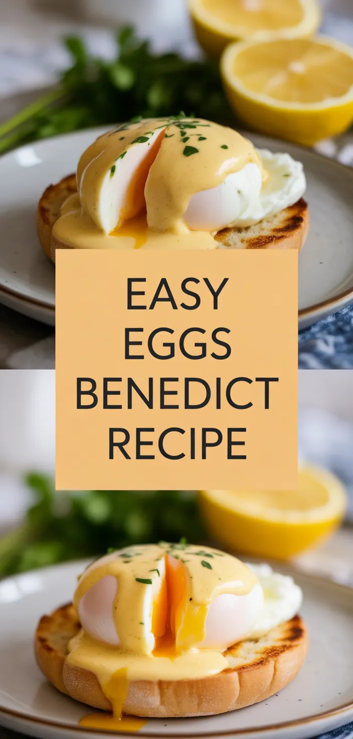 A photo of Easy Eggs Benedict Recipe