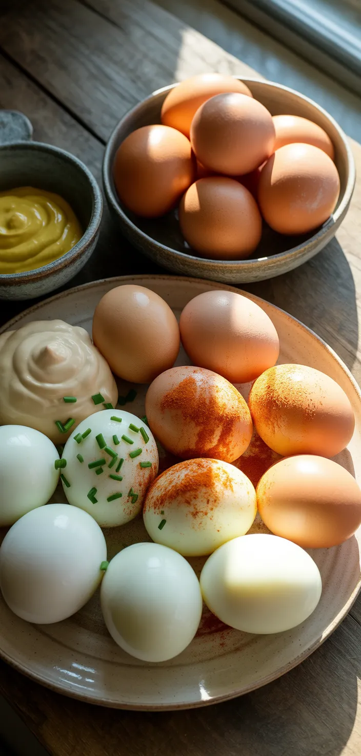Ingredients photo for Best Classic Deviled Eggs  Recipe