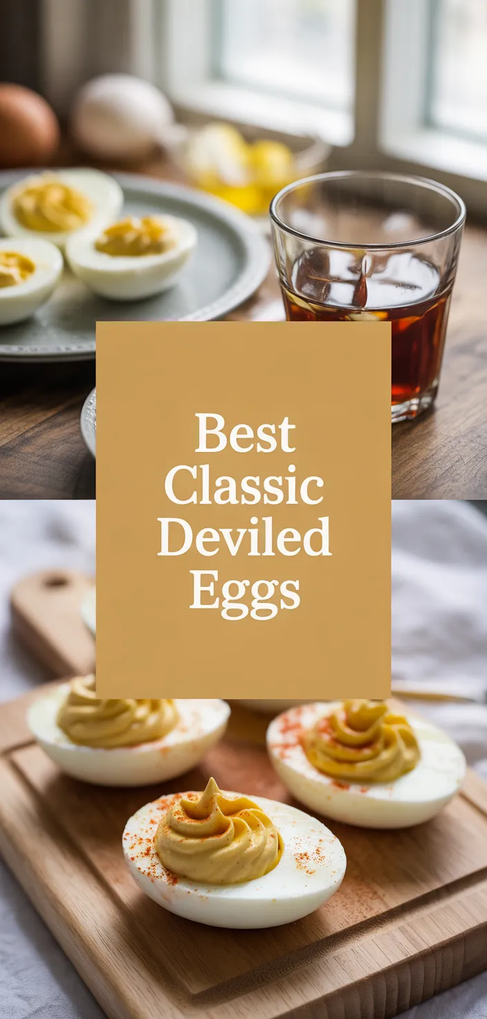 A photo of Best Classic Deviled Eggs  Recipe