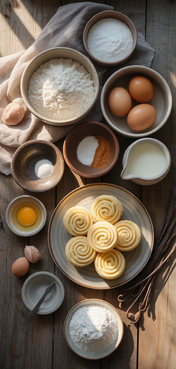 Ingredients photo for Funnel Cake Bites Recipe