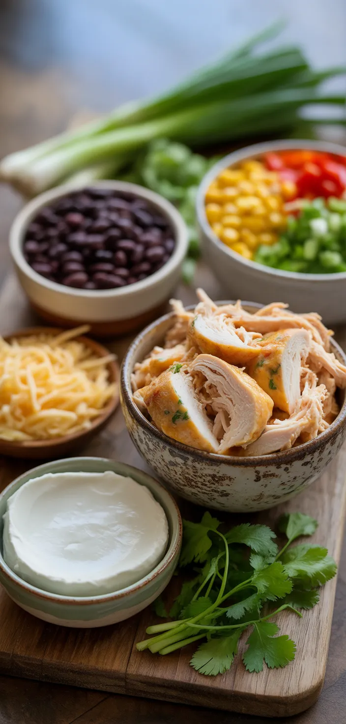 Ingredients photo for The Best Chili's Southwest Eggrolls Recipe