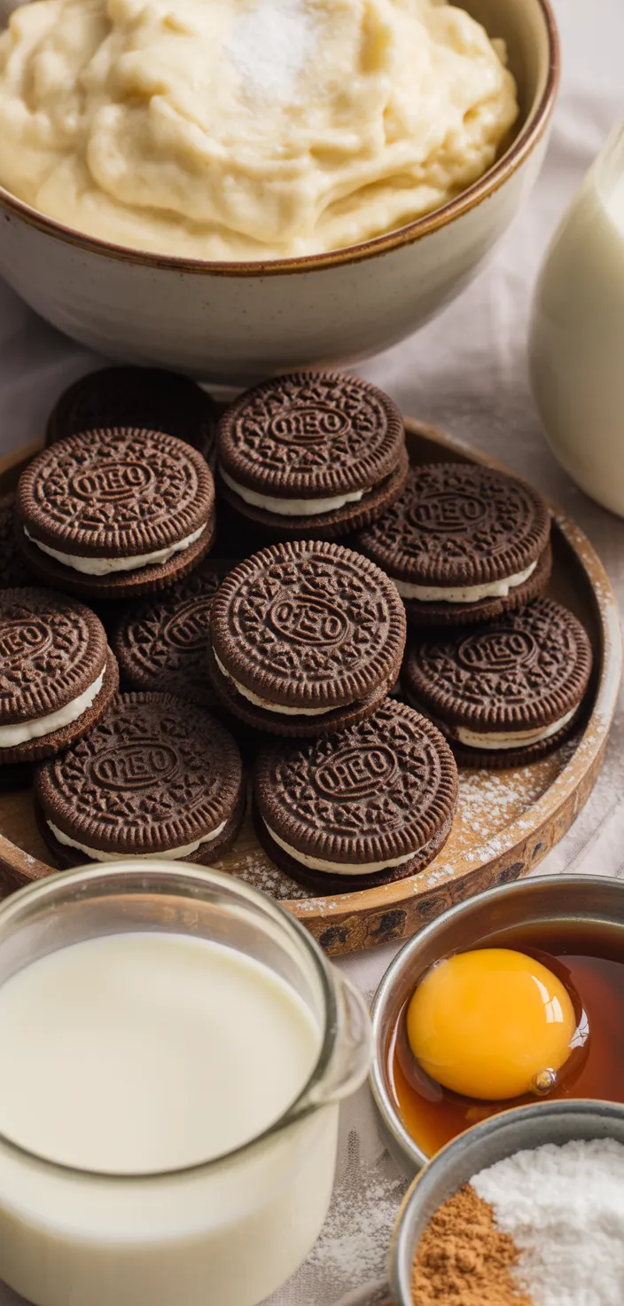 Ingredients photo for Air Fryer Oreos Recipe