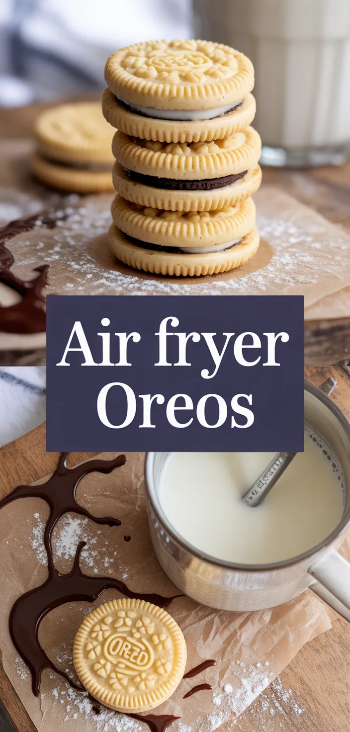 A photo of Air Fryer Oreos Recipe