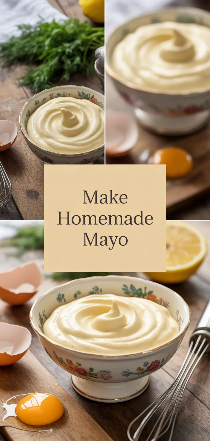 A photo of Make Homemade Mayo Recipe