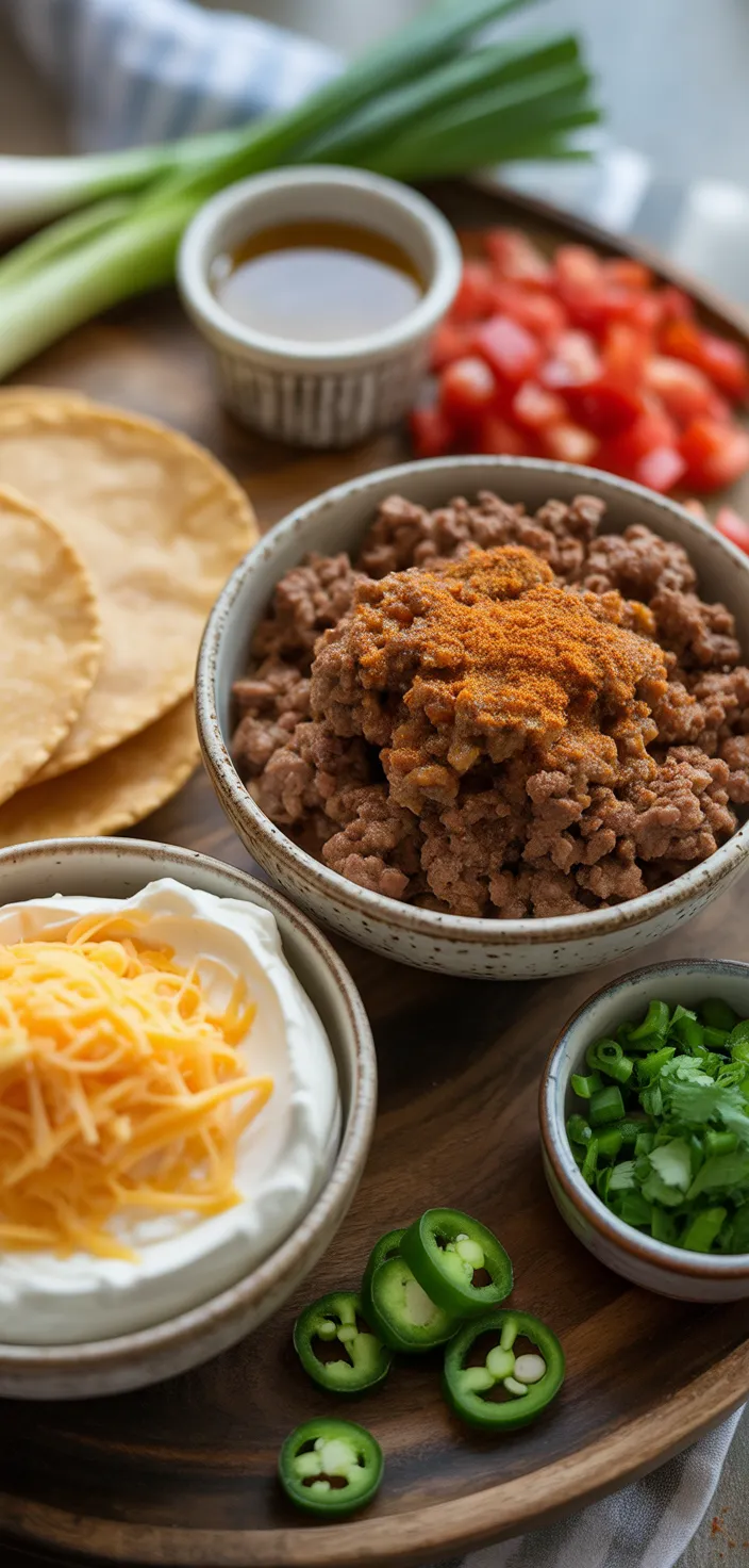 Ingredients photo for Taco Ranch Bites Recipe