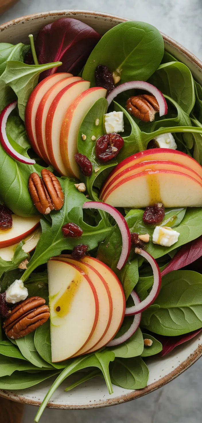 Ingredients photo for Autumn Harvest Honeycrisp Apple And Feta Salad Recipe