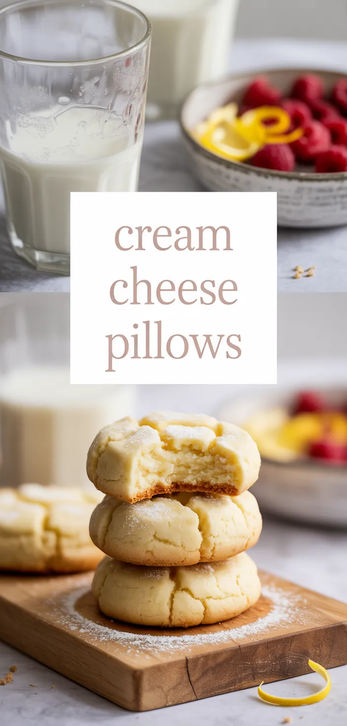 A photo of Cream Cheese Cookies (Pillow Soft Cookies) Recipe