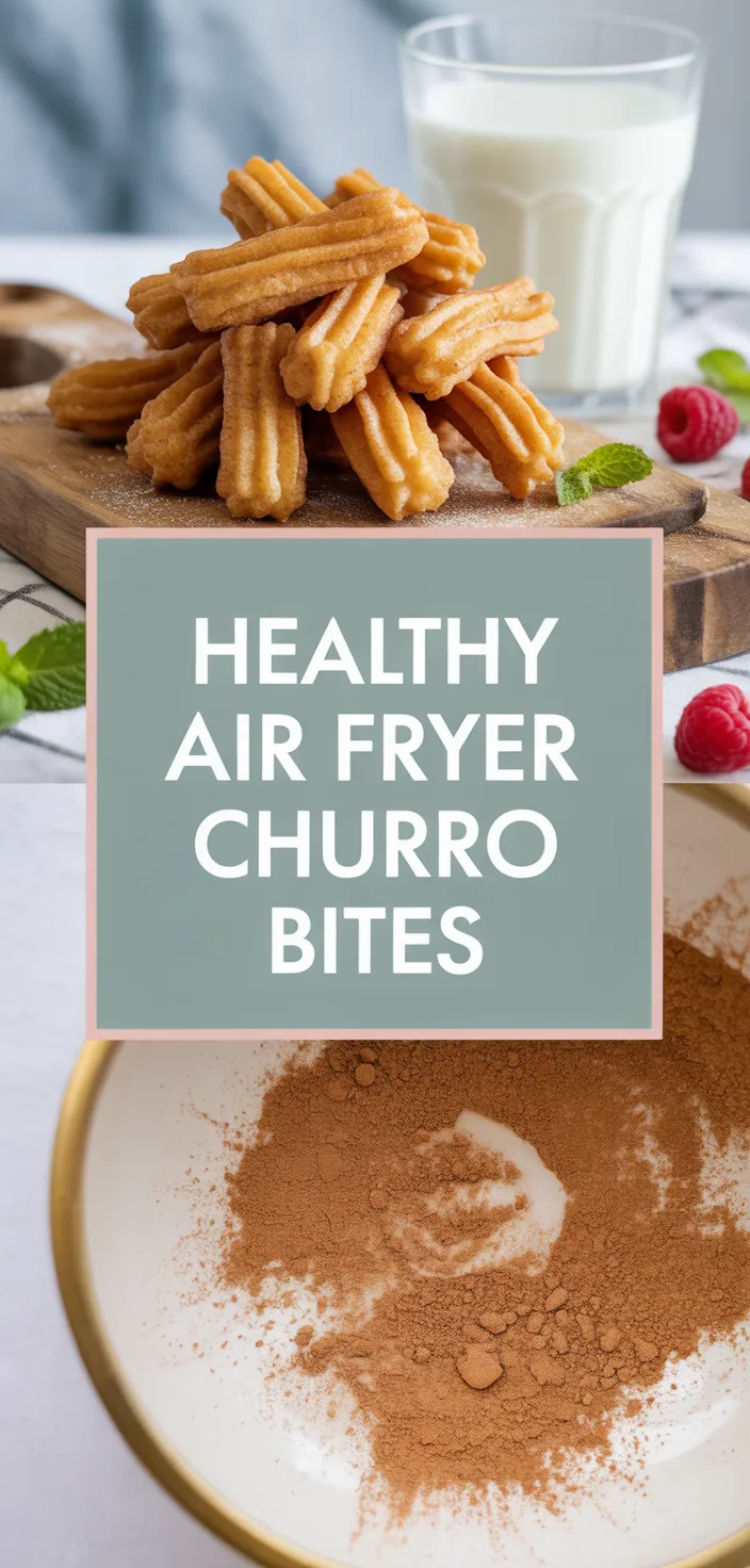 A photo of Healthy Air Fryer Churro Bites Recipe