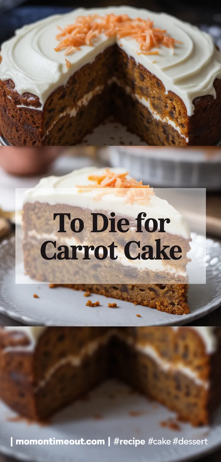 A photo of To Die For Carrot Cake Recipe